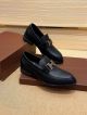 Hermes Black Calfskin Leather Man Shoes 061001 (5)_th.jpg